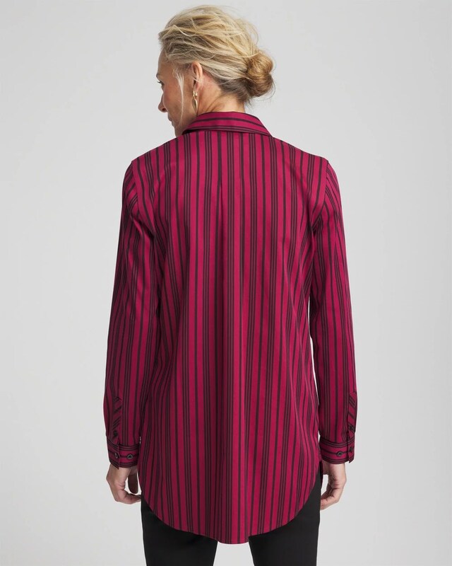 No Iron Stripe Tunic - image 3